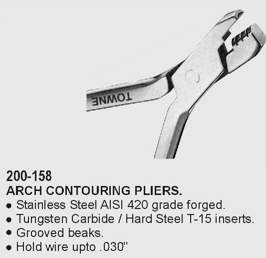 Arch Contouring Pliers
